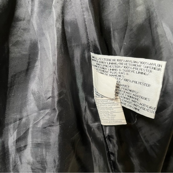 DKNY Down-filled Coat, Black, XS - Picture 4 of 13